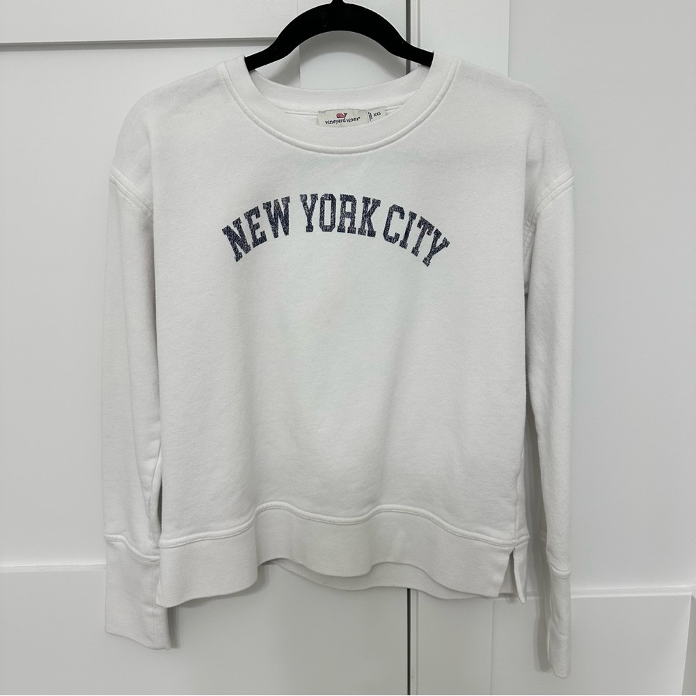 Vineyard Vines White New York City Sweatshirt
